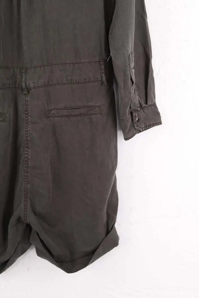Combishort The Kooples Kaki en Synthétique