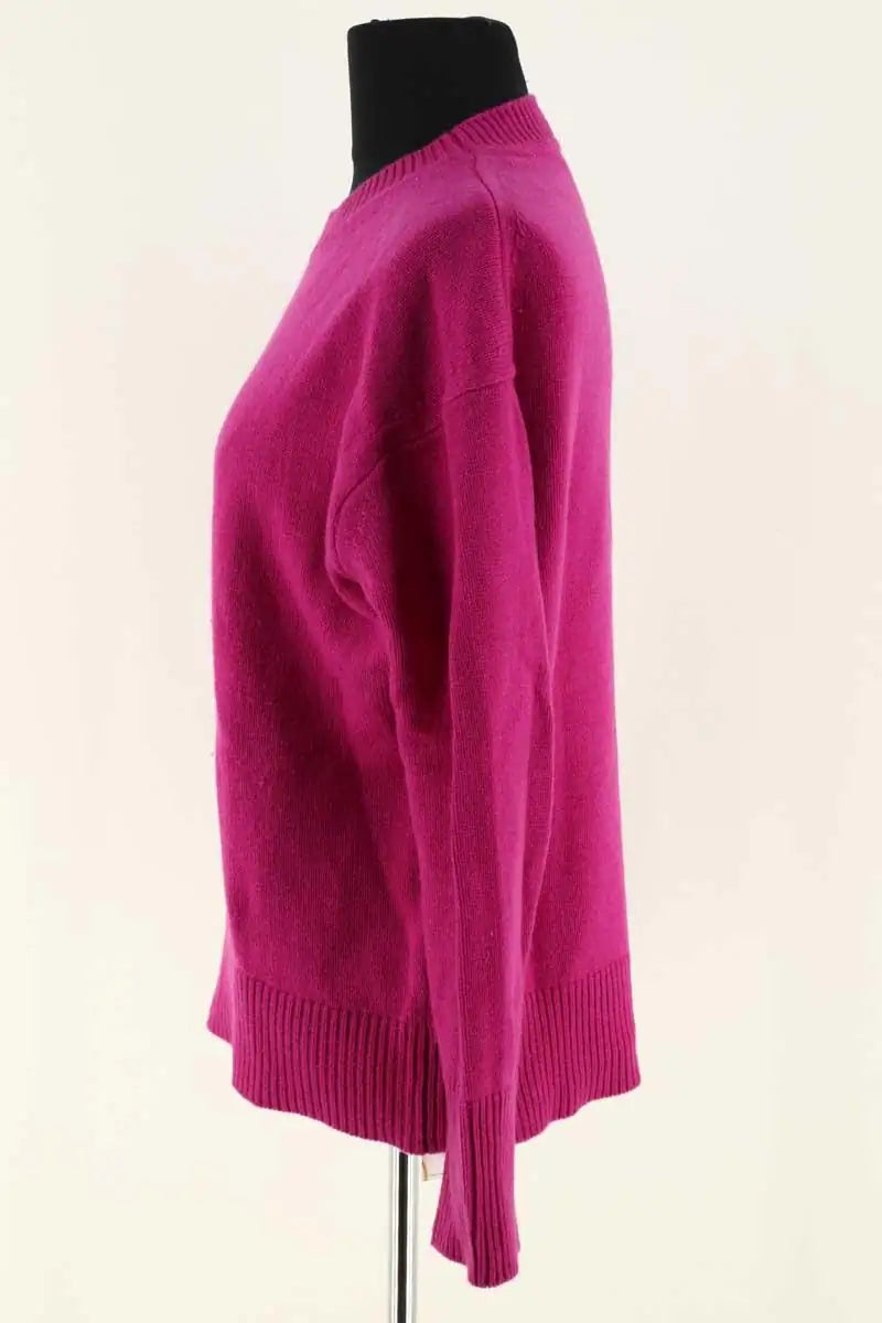 Pull Merci Violet en Cachemire