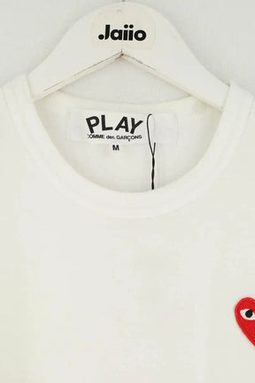T-shirt Comme Des Garçons Blanc en Coton