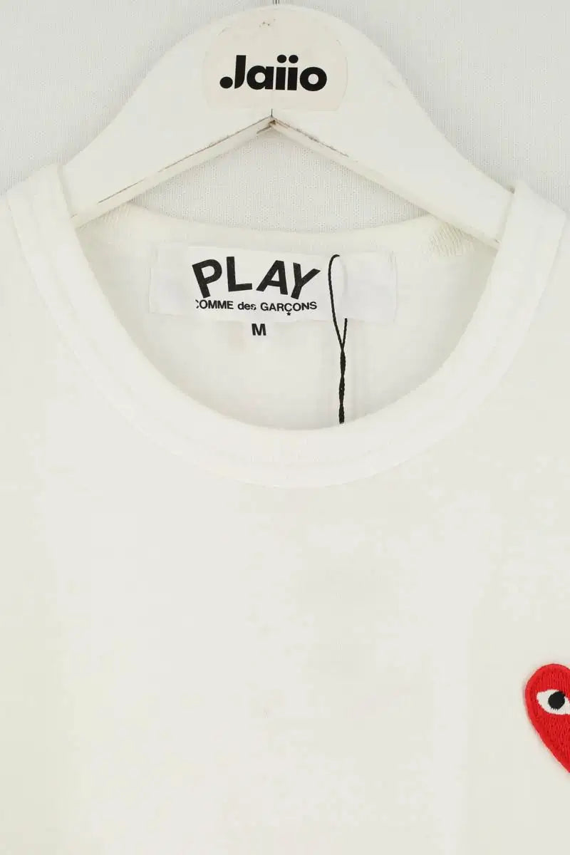 T-shirt Comme Des Garçons Blanc en Coton