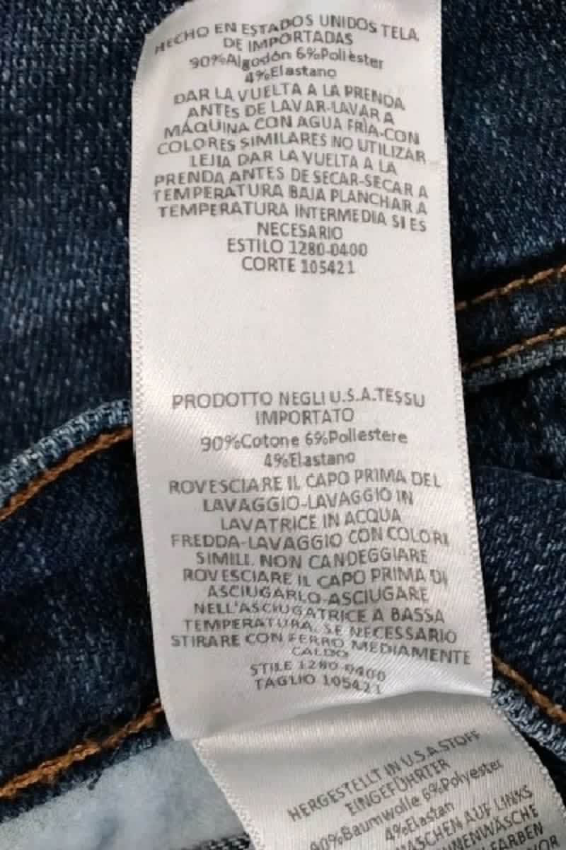 Jean slim Current Elliott  Bleu