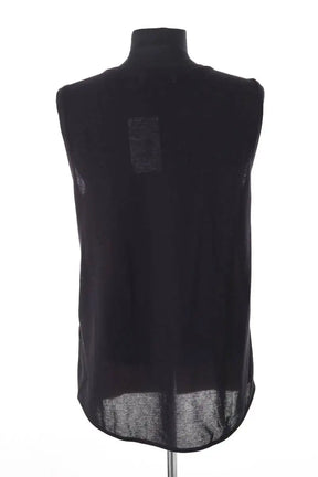Top sans manche Sandro Bordeaux en Coton
