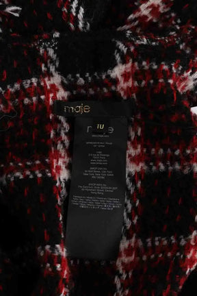 Poncho Maje Rouge en Synthétique