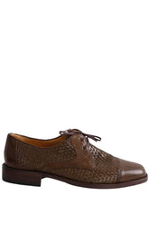 Chaussures à lacets Bally Marron en Cuir, taille 40 - Seconde Main