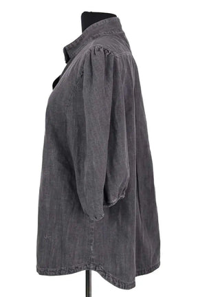 Chemise Jeanne Vouland Anthracite en Coton