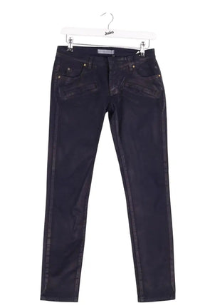 Pantalon Balmain Marine en Coton, taille 4XL - Seconde Main