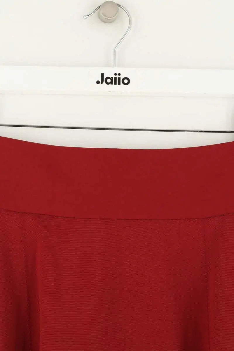 Jupe Tara Jarmon Rouge en Viscose