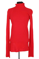 Top Helmut Lang Rouge en Coton, taille XS - Seconde Main