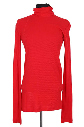 Top Helmut Lang Rouge en Coton, taille XS - Seconde Main
