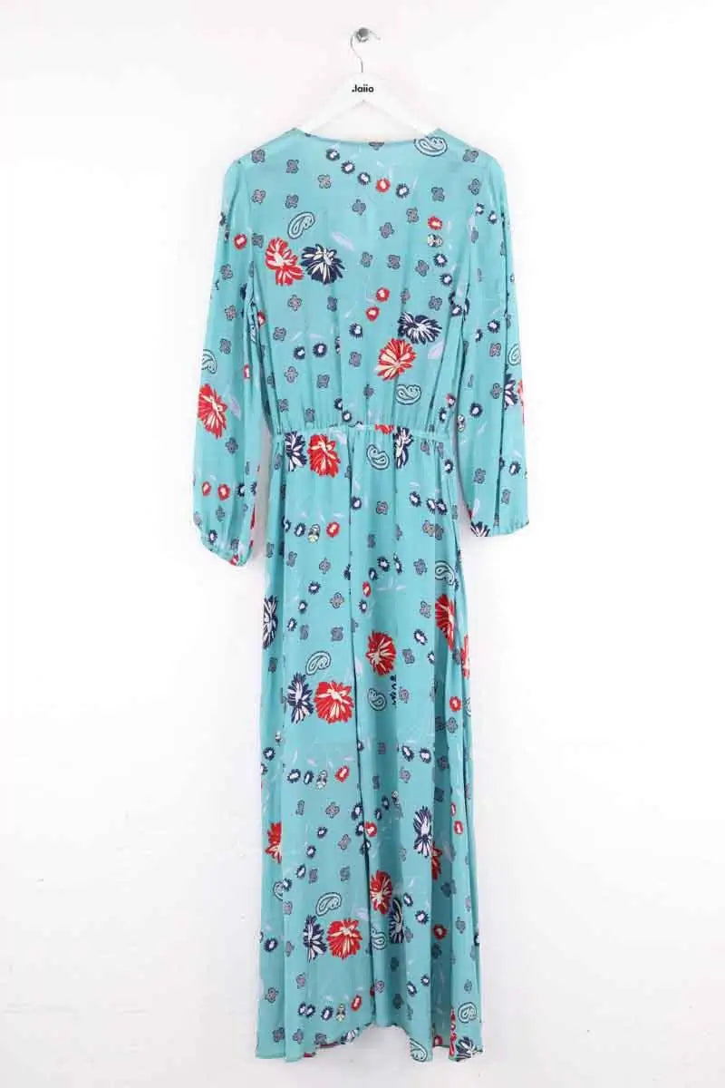 Robe Zadig & Voltaire Vert en Soie