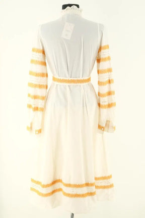 Robe Sézane Beige en Coton