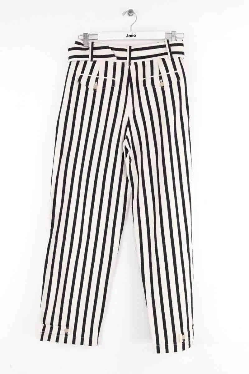Pantalon droit Ralph Lauren Ecru en Coton