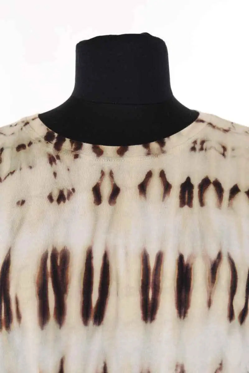 Top Raquel Allegra Beige en Coton