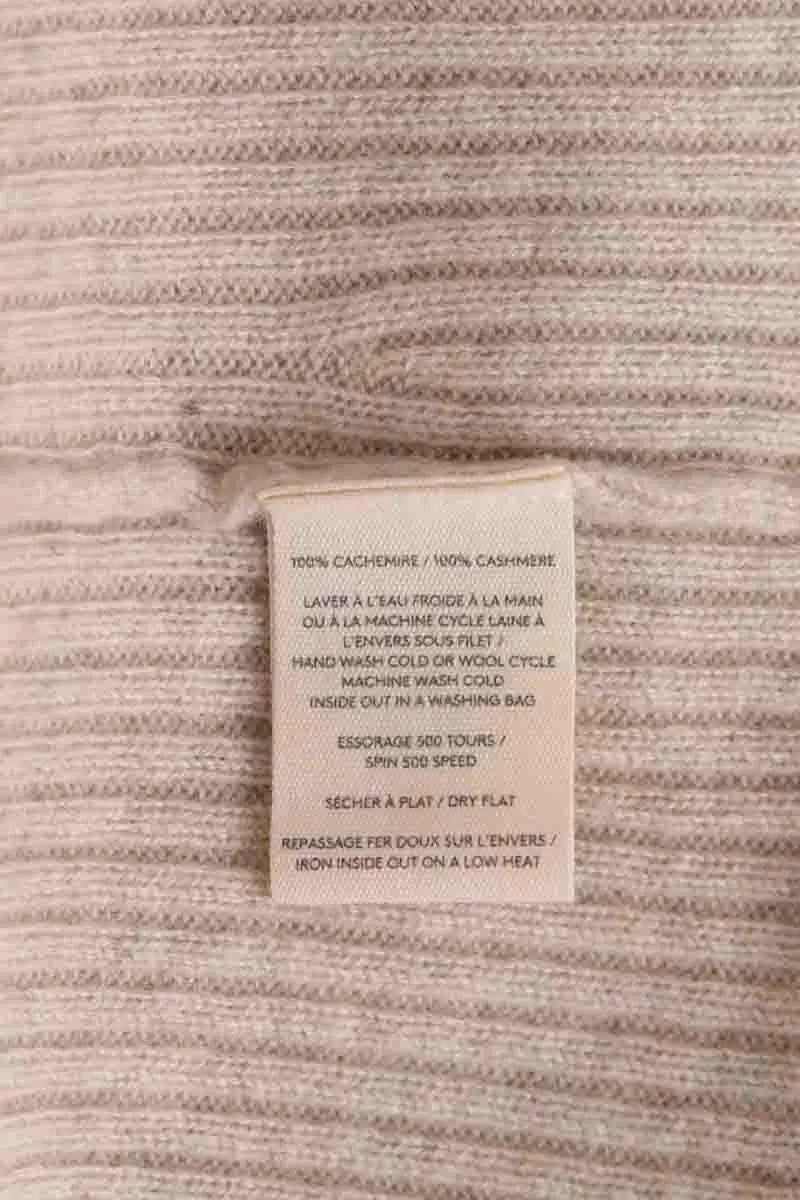 Robe Eric Bompard Beige en Cachemire