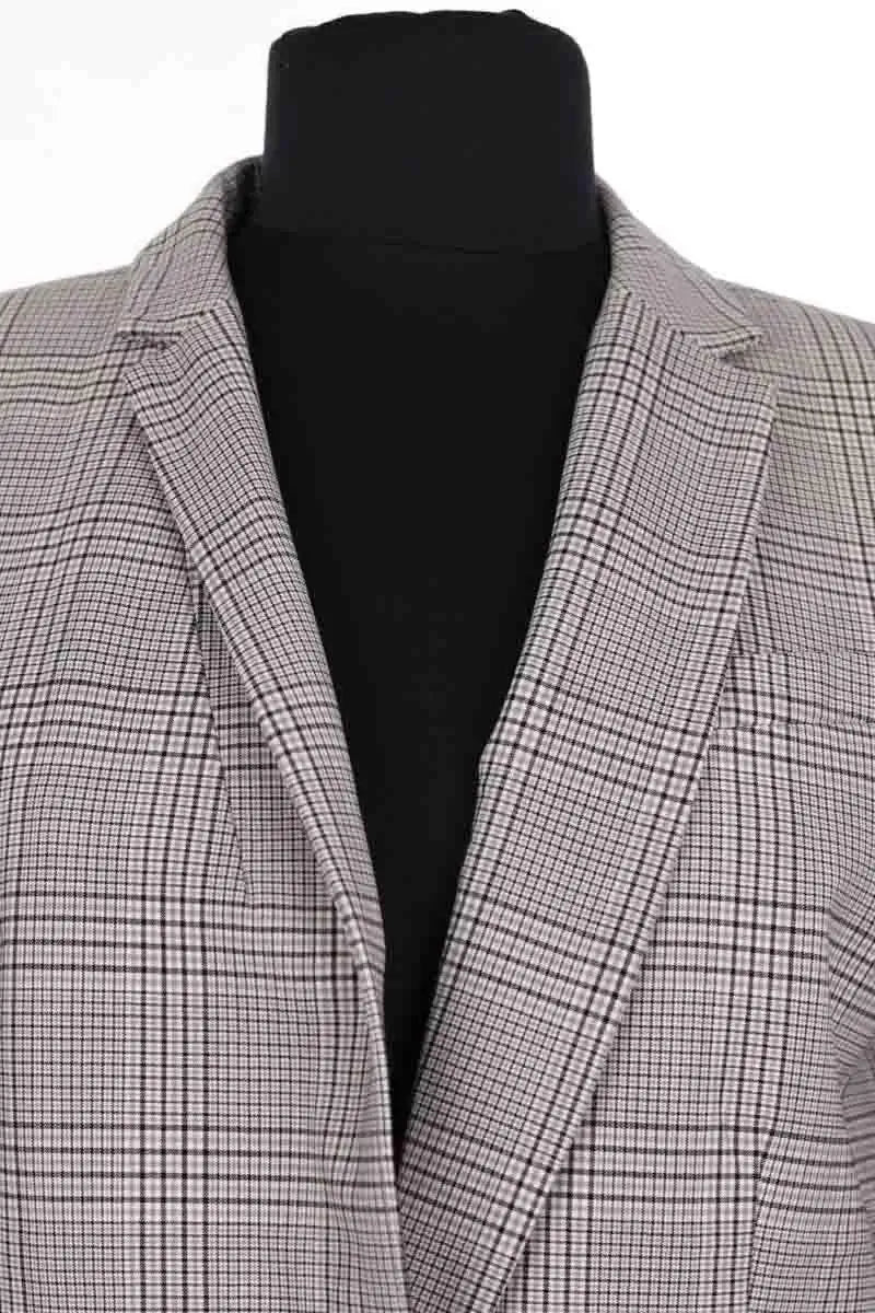 Blazer Michael Kors Gris en Laine