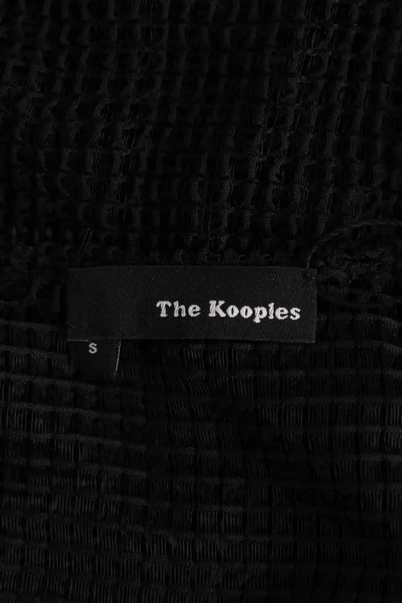 Top sans manche The Kooples Noir en Synthétique
