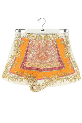 Bermuda Maje Orange en Lin, taille S - Seconde Main