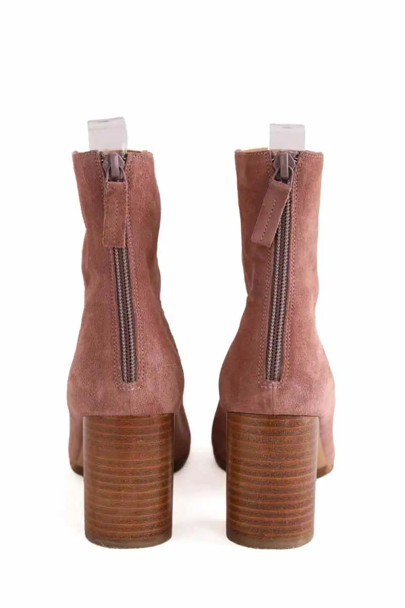 Boots Sandro Rose en Daim