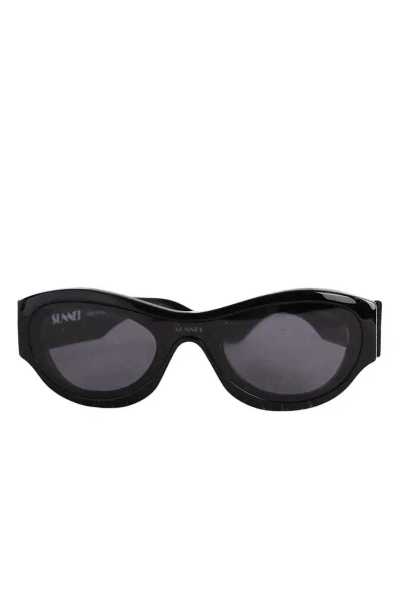 Lunettes de soleil Sunnei Noir en Plastique - Seconde Main