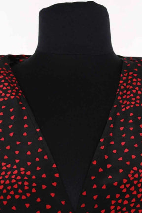 Robe The Kooples Noir en Soie