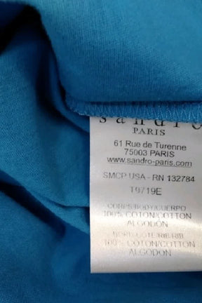 T-shirt Sandro  Bleu