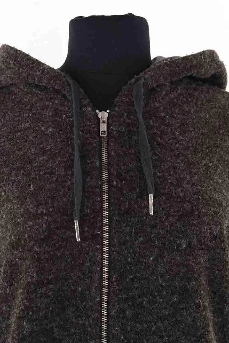 Gilet American Vintage Kaki en Synthétique