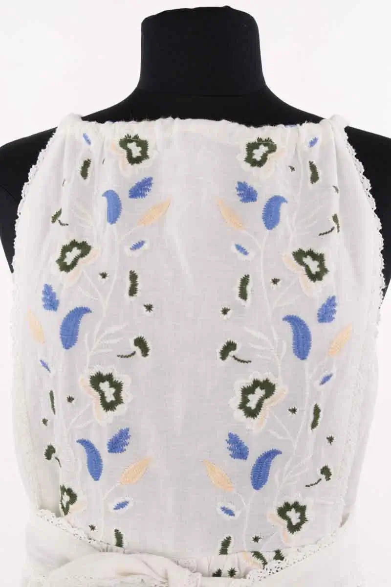 Robe Sézane Ecru en Lin