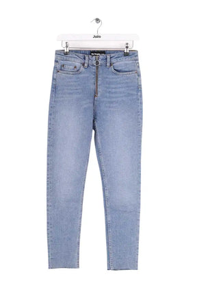 Jean slim The Kooples Lizy Bleu en Coton, taille S - Seconde Main