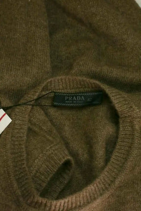 Pull Prada Marron en Cachemire