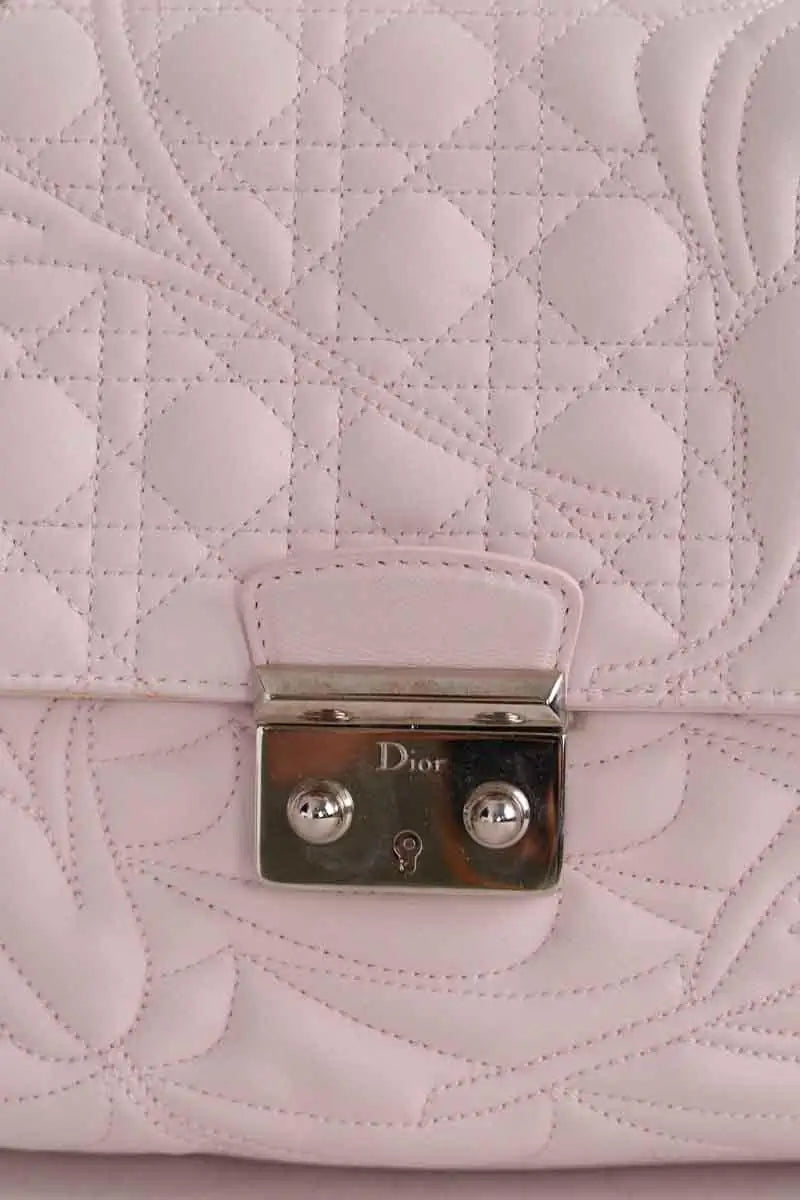 Sac à bandoulière Dior Miss Dior Rose en Cuir