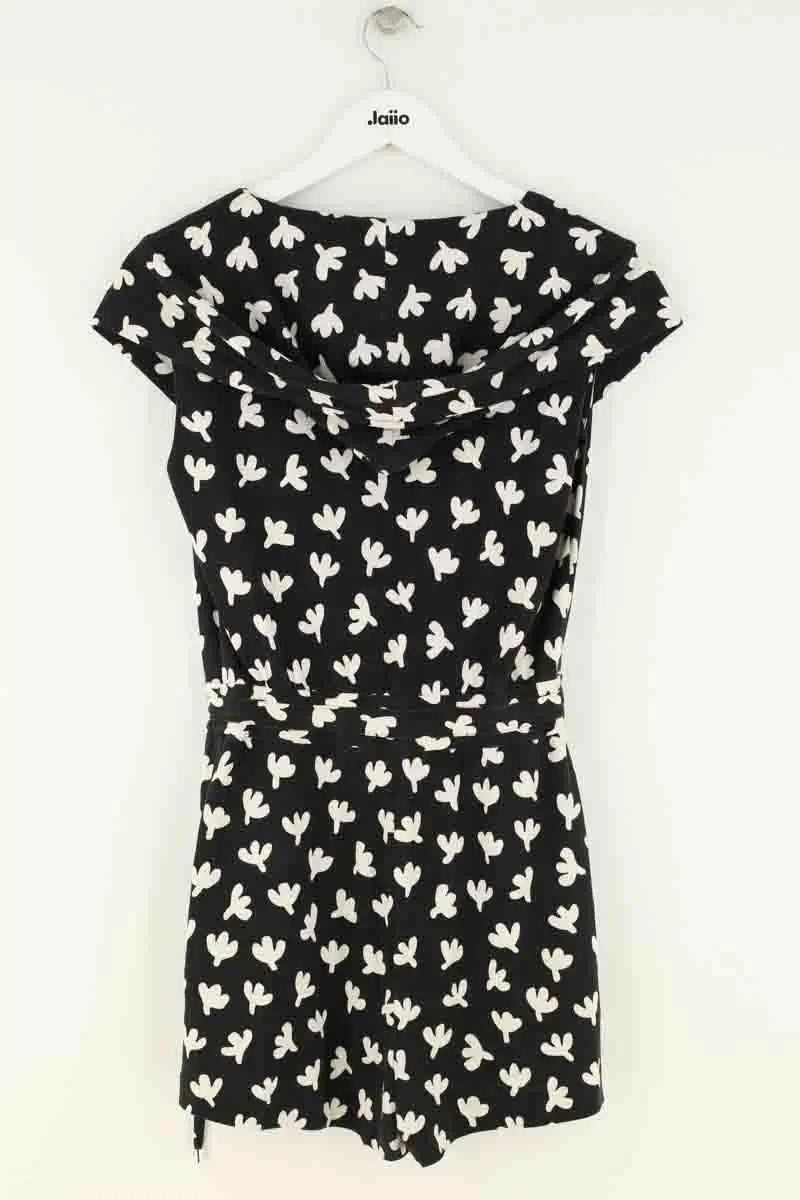 Combishort Diane Von Furstenberg Noir en Soie