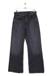 Jean droit Acne Studios Anthracite en Coton, taille S - Seconde Main
