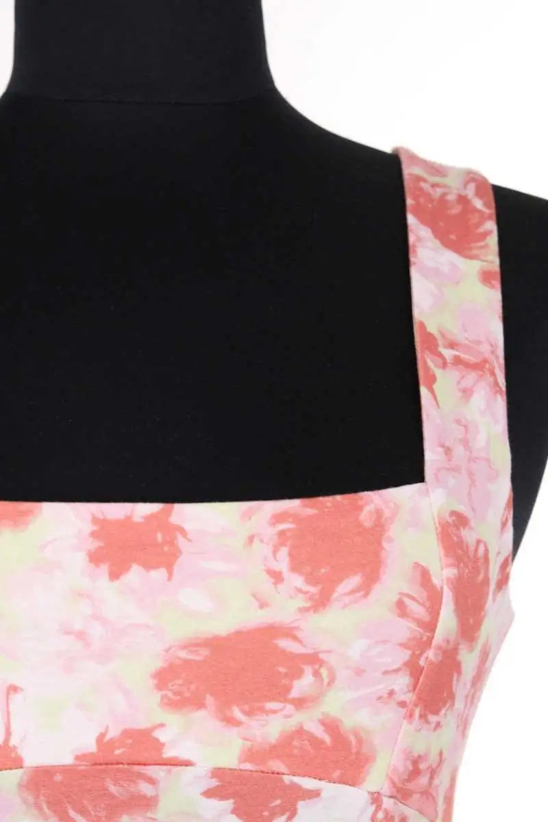 Robe Rouje Laurinda Rose en Coton