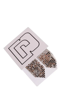 Boucles d'oreilles Paco Rabanne Argent en Acier