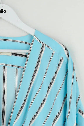 Combinaison Maje Bleu en Viscose