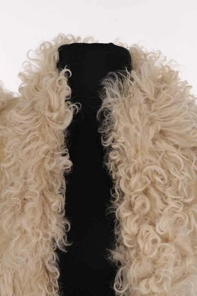 Veste Chloé Beige en Fourrure