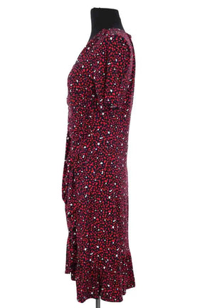 Robe Michael Kors Rouge en Synthétique