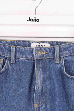 Jean droit Balzac Bleu en Coton