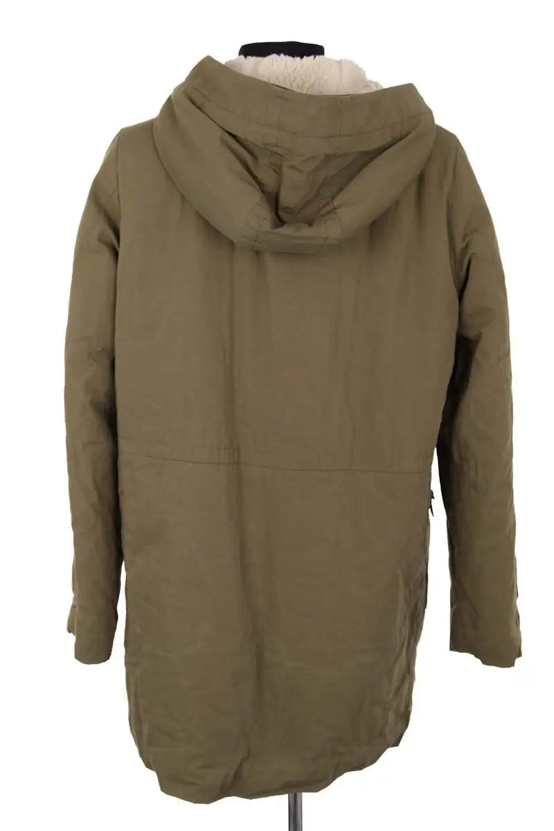 Parka Sandro Kaki en Coton