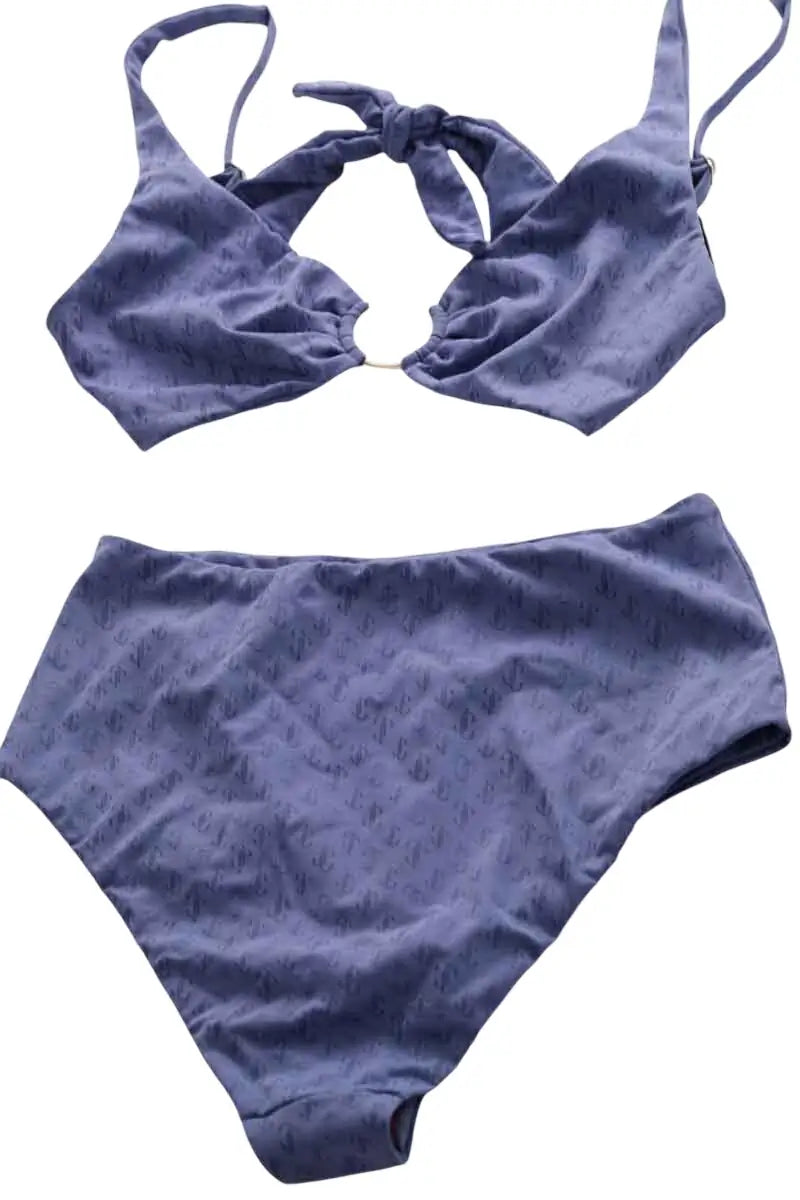 Maillot de bain Jimmy Choo Bleu en Synthétique, taille S - Seconde Main