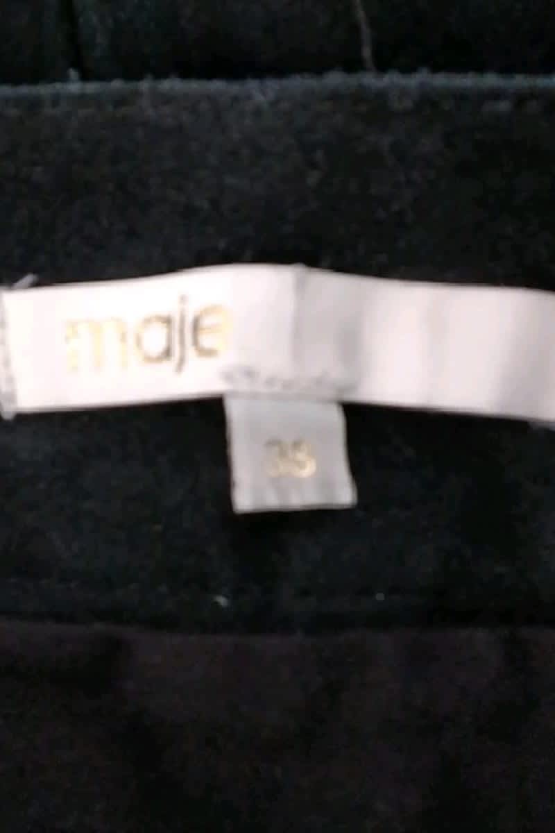 Mini jupe Maje  Noir