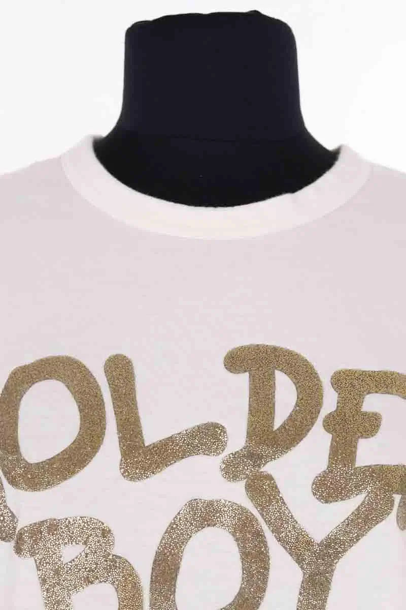 T-shirt Comme Des Garçons Beige en Coton