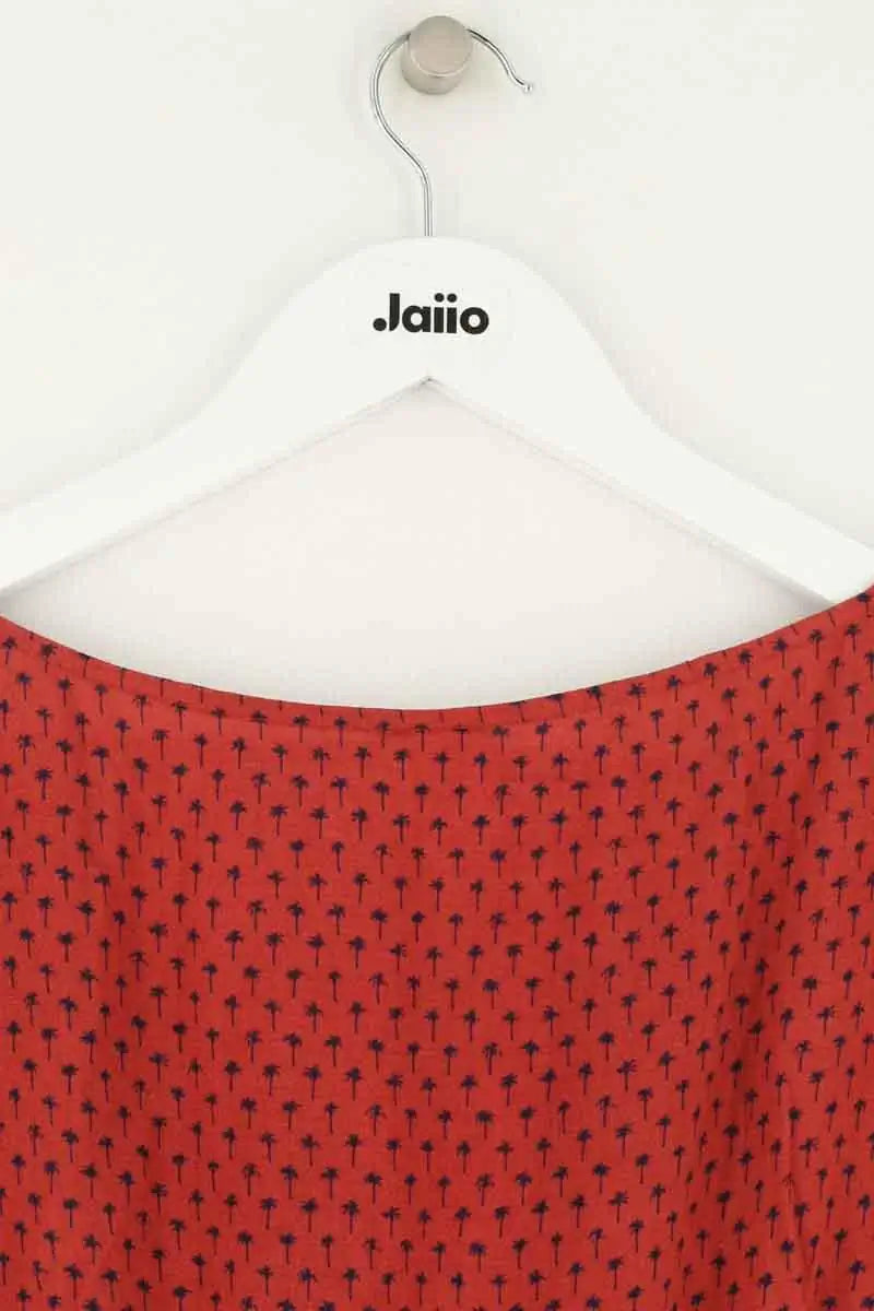Robe Des Petits Hauts Vikina Rouge en Viscose