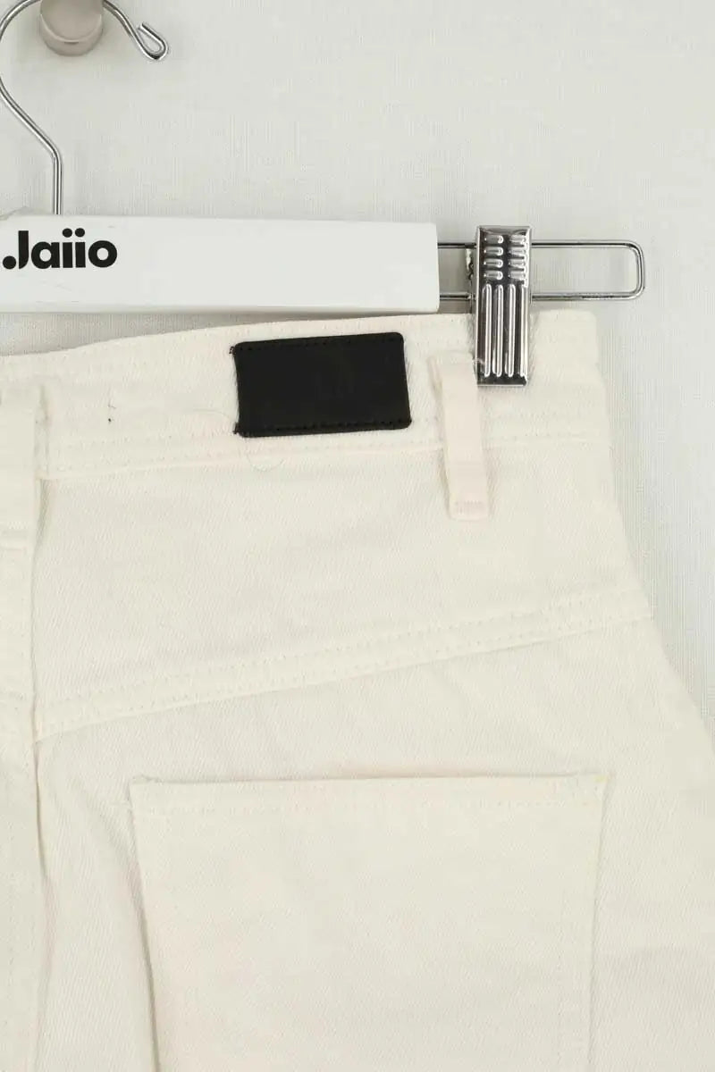 Mini short Maje Blanc en Coton