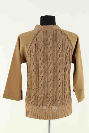 Pull Max Mara Camel en Coton