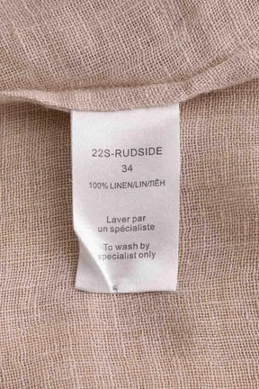 Chemise Mes Demoiselles Beige en Lin