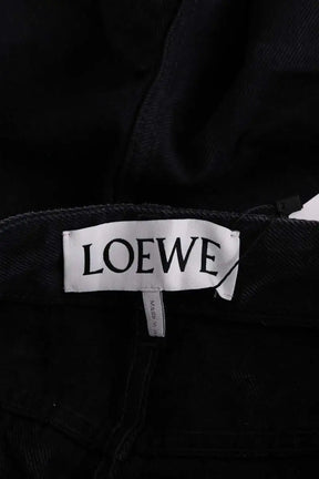 Jean large Loewe Noir en Coton