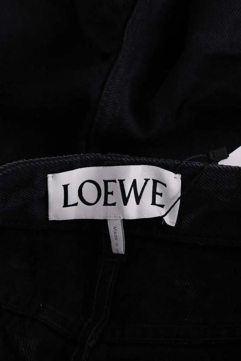 Jean large Loewe Noir en Coton