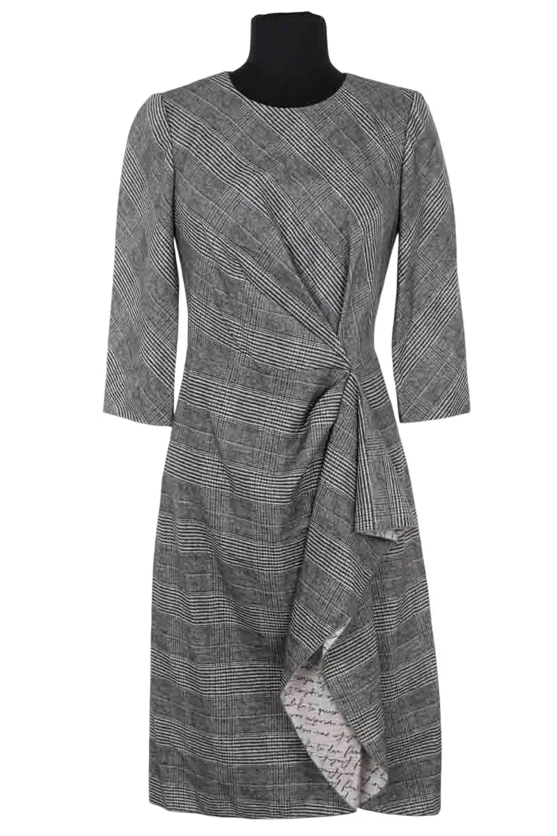 Robe Paule Ka Gris en Laine, taille S - Seconde Main