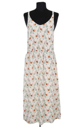 Robe Des Petits Hauts Blanc en Soie, taille S - Seconde Main